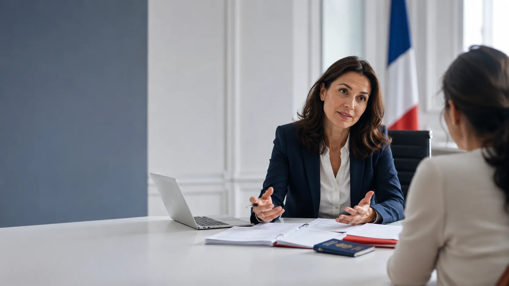 Consultation Juridex préparée avec un client